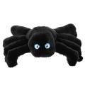 Фото игрушка черного паука из натурального меха Holich Toys